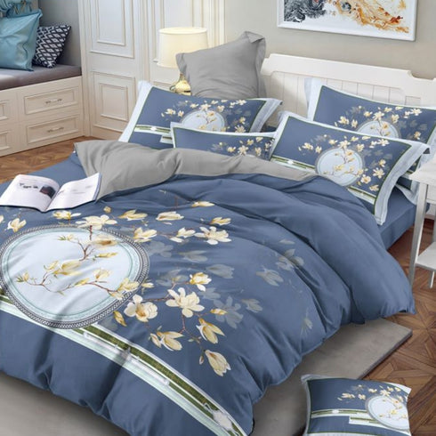 Roman Collection King Size Bed Sheet Set with Pillow Covers for Double Bed by Florida